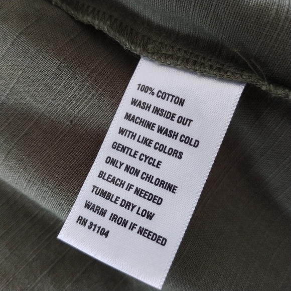 ND New Directions Olive Green Cutout Detail Blazer Jacket M - Picture 11 of 11